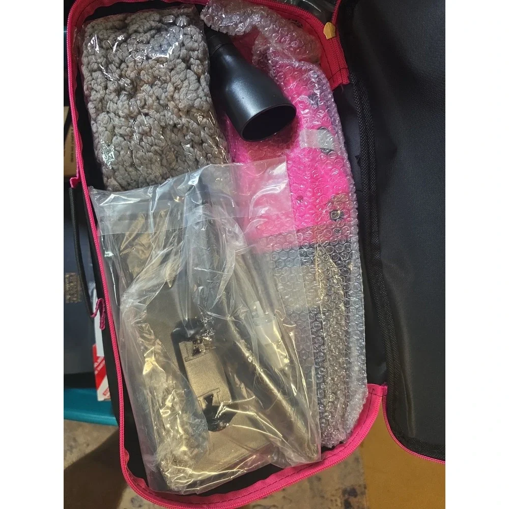 THINKWORK Pink Car Detailing Kit 8000PA Cordless Vacuum Cleaner Brush Set Gift